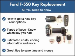 Ford F-550 key replacement - All you need to know