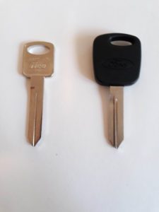 Ford transponder and non-transponder keys. One reason the car may not start is because the key needs to be programmed