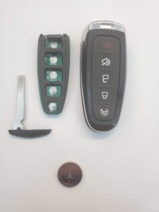 Ford Fiesta key fob replacement - Emergency key and battery