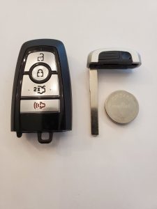 Lincoln Aviator key fob replacement - Emergency key and battery