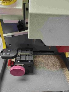 Ford transponder key on a computer operated cutting machine