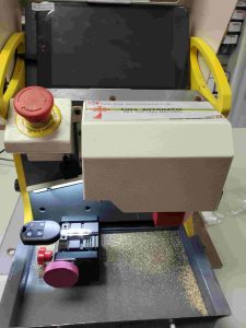 Ford transponder key on a computer operated cutting machine
