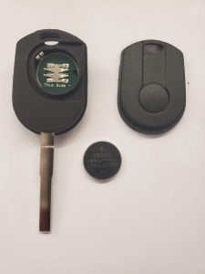 Transponder key - Inside look and chip