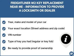 Freightliner M2 key replacement service near your location - Tips