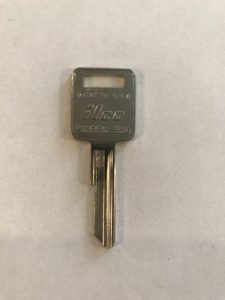 1987-1988 Cadillac Seville llave de reemplazo sin chip P1098C/B50