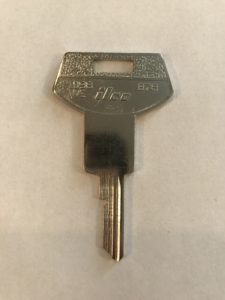 1991-1994 Chevrolet Lumina llave de reemplazo sin chip P1098WE/B78