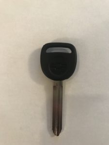 Non-transponder key for an Isuzu i-350