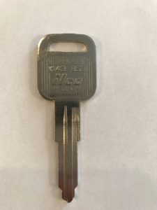 Isuzu non Transponder Key X143/B53