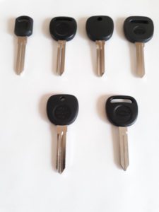 Ключи от машины с кнопками
