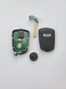 All Cadillac key fobs & remotes have a chip inside and must be coded