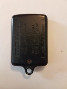 GM Keyless entry remote ABO0302T/3T - 3 Buttons Back side