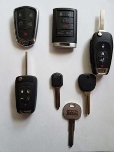 Reemplazo de llaves Chevy - Distintos años