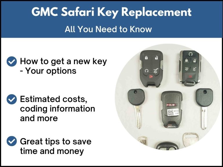 gmc safari key