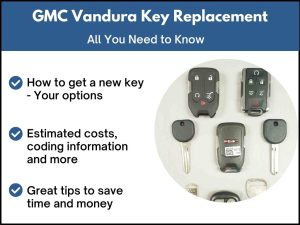 GMC Vandura key replacement - All you need to know