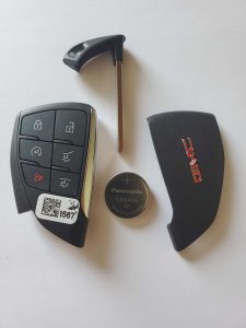 GMC Yukon key fob replacement - Emergency key and battery