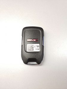 Remote key fob for a GMC Sierra