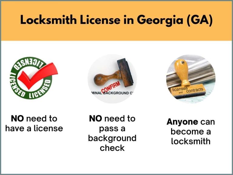 Georgia locksmith license information