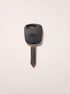 Transponder chip key for a Ford Cobra