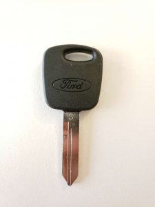 Uncut "blank" car key - Transponder