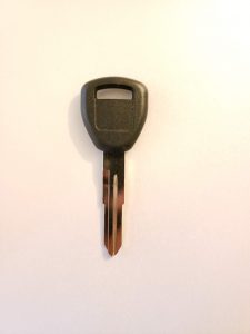 Transponder chip key for a Honda Prelude