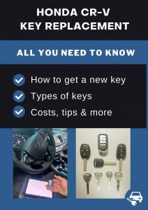 Honda CR-V key replacement - All you need to know