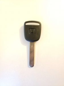 Transponder chip car key
