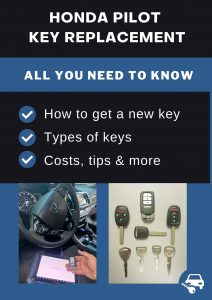 Honda Pilot key replacement - All you need to know
