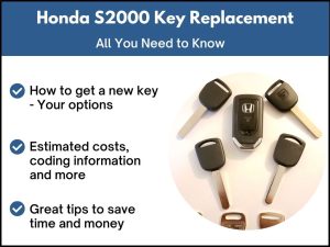 Honda S2000 key replacement - All you need to know