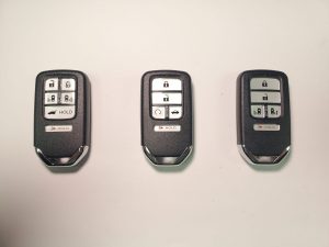 Honda remote keys