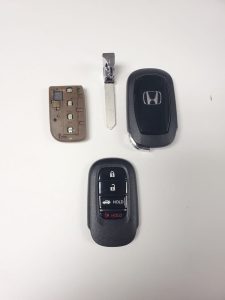 Honda Civic key fob replacement - Chip and emergency key