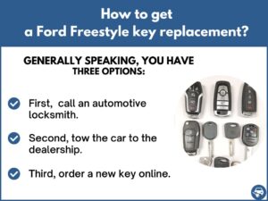 How to get a Ford Freestyle replacement key