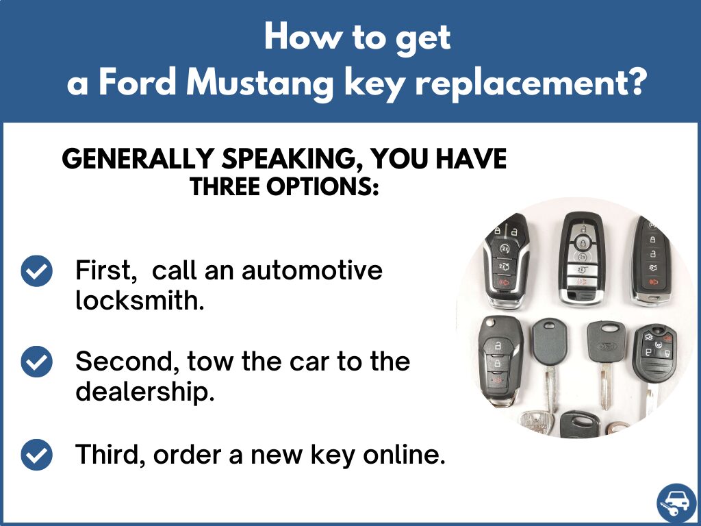 Ford Mustang Key Replacement What To Do, Options, Costs & More