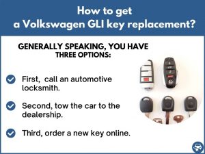 How to get a Volkswagen GLI replacement key