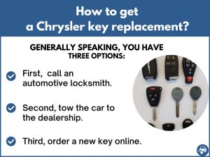 How to get a Chrysler key replacement
