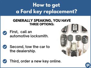 How to get a Ford key replacement