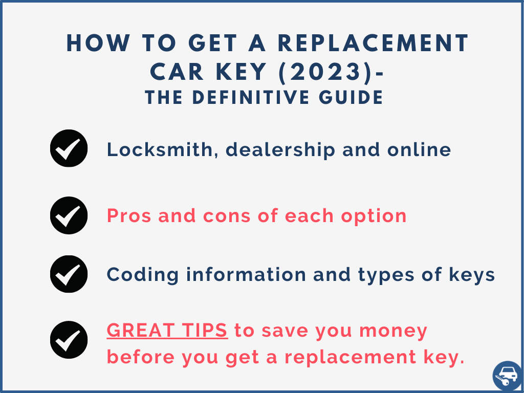 How to get a replacement key