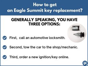 How to get an Eagle Summit replacement key