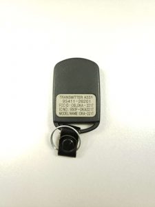 Hyundai Keyless Entry Back Side - You Can See Model Number