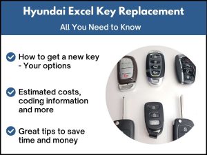 Hyundai Excel key replacement - All you need to know