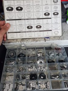 Rekey kit to change GMC Savana ignition cylinder parts