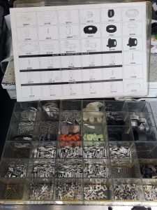 Rekey kit to change Mitsubishi Mirage ignition cylinder parts