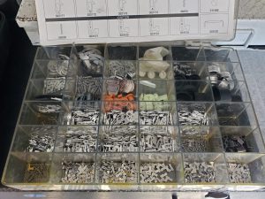 Rekey kit to change Mitsubishi Lancer ignition cylinder parts