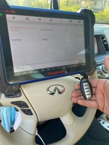 Coding Infiniti key fobs is necessary to start the vehicle