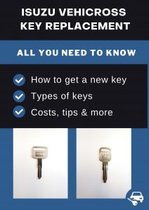 Isuzu Vehicross key replacement - All you need to know