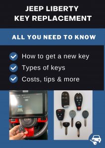 Jeep Liberty key replacement - All you need to know
