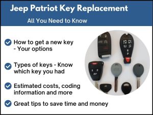 Jeep Patriot key replacement - All you need to know