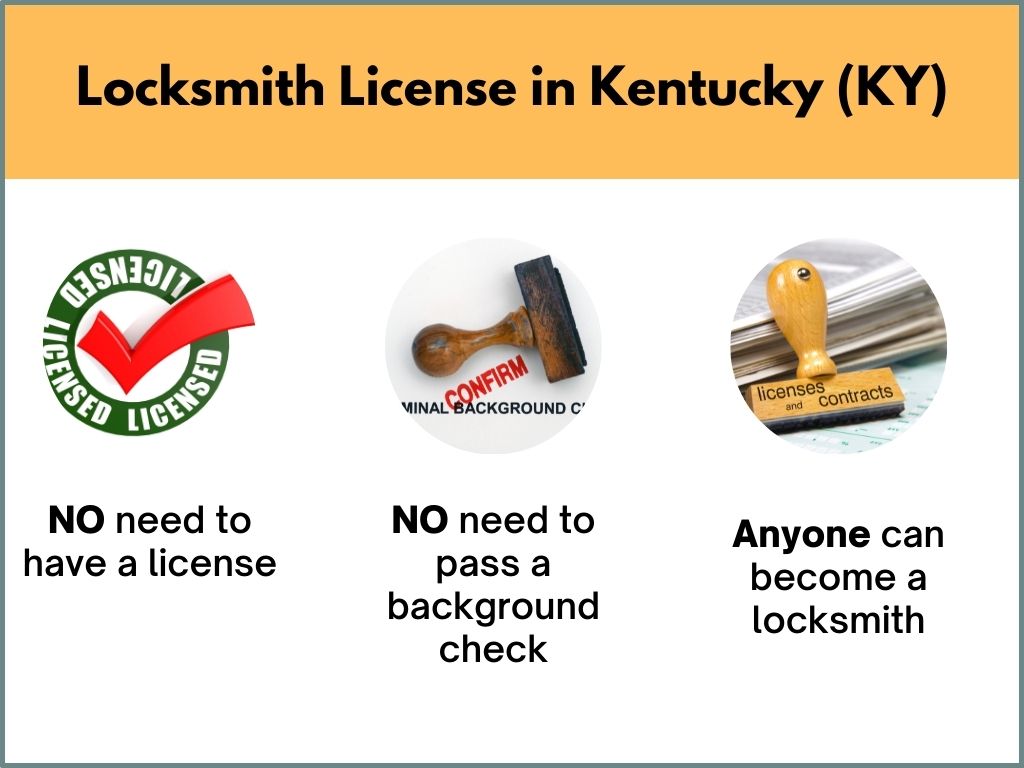 Kentucky locksmith license information
