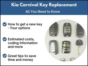 Kia Carnival key replacement - All you need to know