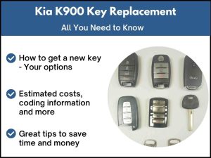 Kia K900 key replacement - All you need to know