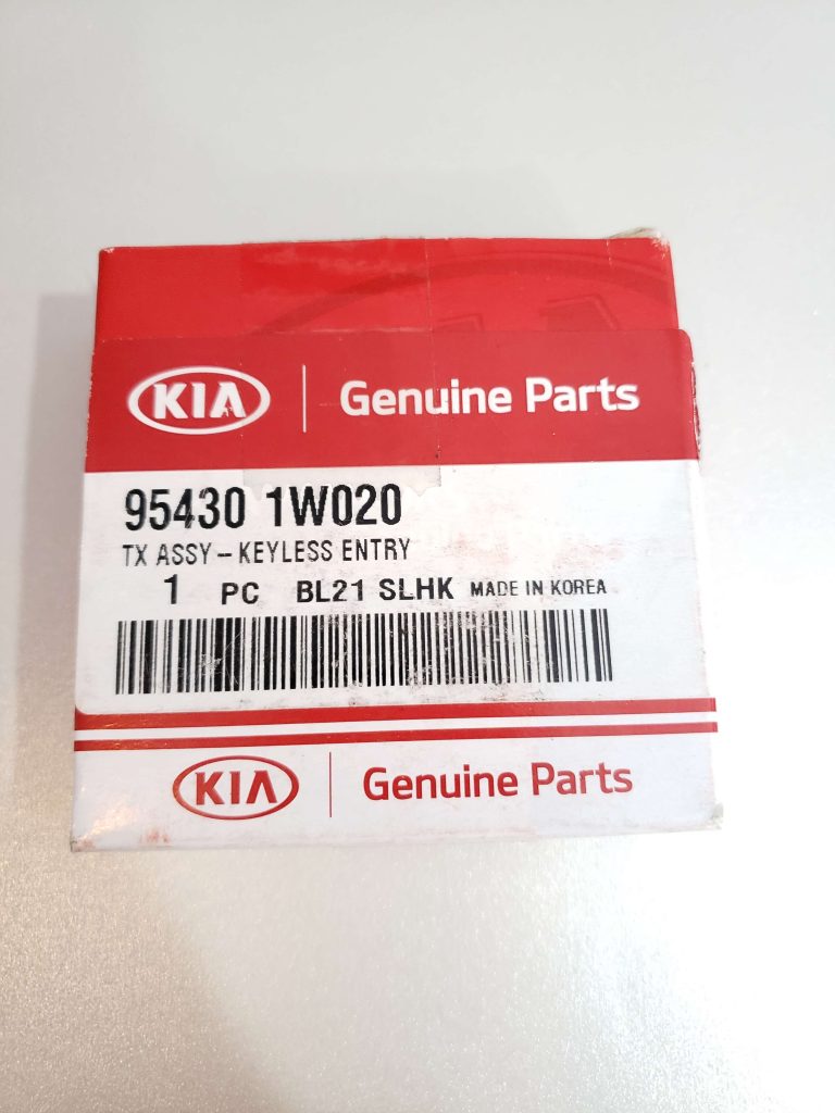 Kia OEM replacement key fob by the dealer